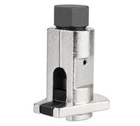 Extractor de cubo de rueda Herramienta de extracción de amortiguadores hidráulicos para automóvil, separador de puntal de garra, separador de suspensión, kit manual de bujes de rótula(Silver)