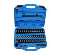 Extractor de Cubo de Rueda Juego de 51 extractores de cojinetes y desmontaje de bujes para Rueda de transmisión Herramienta separadora(Blue)