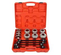 Extractor de Cubo de Rueda Kit de 28 Herramientas para bujes automotrices, extracción e instalación de Sellos de Manguito de presión y tracción con Herramientas de Acero CR-V Herramienta separadora