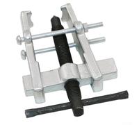 Extractor de dos mandíbulas para extracción de rodamientos de motor con profundidad de mandíbula de 65 mm y construcción general de acero al cromo vanadio tratado térmicamente
