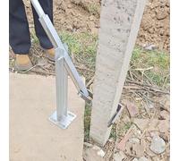 Extractor de estacas de hormigón ajustable, herramienta de extracción manual de poste largo de 39 pulgadas para tubos de acero, barras de refuerzo, postes de madera, tallo de maíz