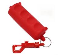 Extractor de flechas de silicona para arcos recurvos y compuestos, accesorio de destino para extracción segura de flechas, negro (rojo)