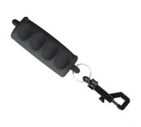 Extractor de flechas de silicona para arcos recurvos y compuestos, herramienta de extracción segura, diseño de color negro, accesorio para exteriores, equipo de caza (1 paquete)
