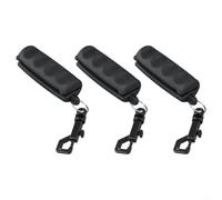 Extractor de flechas de silicona para arcos recurvos y compuestos, herramienta de extracción segura, diseño de color negro, accesorio para exteriores, equipo de caza (paquete de 3)