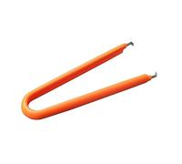 Extractor de fusibles profesional para suministros automotrices, naranja, 10,4 cm