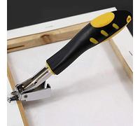 Extractor de grapas, removedor de grapas para tablero de dibujo de metal, herramienta para quitar grapas, extractor de clavos con pisos de mango de goma