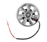 Extractor De Humo 100Mm, Ventilador Conducto 140 M³/H, Tubo En Línea, Silencioso, Fuerte Viento, Fijo Grueso For Restaurante, Maestro de flujo(Bianco)