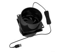 Extractor de humo compacto, con motor de cobre para una experiencia fresca de moxibustión, salón de belleza, spa, ventilación, purificador de aire, extractor silencioso (A)