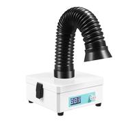 Extractor de humo de 15 W, 15 m³/h, limpiador de humos, máquinas de grabado láser con filtro de 3 niveles, silencioso, de escritorio, para hornos de soldadura, moxibustión Beauty