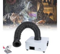 Extractor de humos de soldadura, filtro de humo, fuerte succión, absorbente de humos, filtración de 3 etapas para estación de soldadura ESD, soldadura manual, soldador, cosmetología