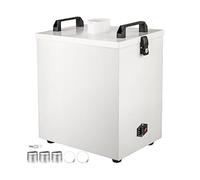 Extractor de humos purificador de aire de 80W, purificador de humo de bajo ruido de 180m³/H, eliminador de absorción de Metal for máquina de grabado CNC CO2 La-s-er