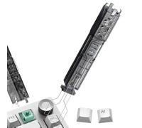 Extractor de interruptor de teclado - Herramienta de extracción de teclas 2 en 1 de acero inoxidable, extractor de interruptor de , accesorio de mantenimiento portátil sos