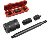 Extractor de inyector, limpiador de inyector de carril común con deslizante, herramienta resistente al deslizamiento, instalación rápida y extracción para reparación de motores de vehículos