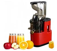 Extractor de jugo en frío de 500W, tolva ancha de 85MM para frutas y verduras enteras, masticación lenta, alto rendimiento de jugo para cocina doméstica red