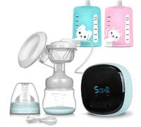 Extractor de leche eléctrico de dos fases azul cielo Berdsen