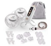 Extractor de leche eléctrico doble GENTLEFLOW dorado