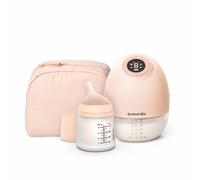 Extractor de leche eléctrico manos libres Suavinex Mothering 1 ud + biberón 120 ml - sacaleches para lactancia