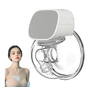 Extractor de leche, extractor de leche eléctrico portátil con manos libres con 2 modos y 5 niveles, sin dolor, se puede usar en el sujetador Extractor de leche inalámbrico, ultra silencioso, 24 mm