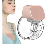 Extractor de leche, extractor de leche eléctrico portátil con manos libres con 2 modos y 5 niveles, sin dolor, se puede usar en el sujetador Extractor de leche inalámbrico, ultra silencioso, 24 mm