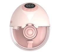 Extractor de leche inalámbrico para sujetador, que se lleva puesto, con diseño de biberón sin cables.