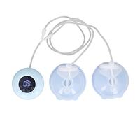 Extractor de leche manos libres e indoloro 9 succiones Extractor de leche portátil doble viaje protección antirretorno Azul
