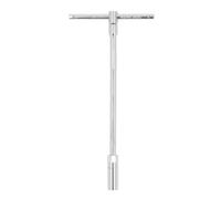 Extractor de llave para bujías, vaso magnético superdelgado en forma de T de 3/8 pulgadas, herramienta de extracción de bujías de acero CRV
