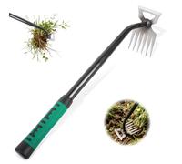 Extractor de Malas Hierbas, Herramienta para Eliminar Malas Hierbas con Mango Antideslizante, Quitar Malas Hierbas Jardin, Desherbador Manual para Patio Césped Jardinería