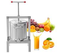 Extractor de miel de acero inoxidable, diseño manual con 2 marcos para una extracción eficiente en restaurantes, cocinas y hoteles