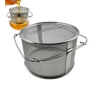 Extractor De Miel - Doble Tamiz De Acero Inoxidable | Colador Malla Ultrafina | De Filtro De Apicultura, Herramientas Para Colmena De Abejas, Cocina Para Cocinar Mantequilla, Equipo De Proc