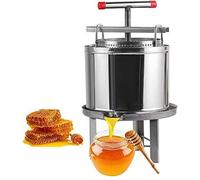 Extractor de miel manual, prensa de frutas de acero inoxidable con mango en forma de T, extractor de miel de acero inoxidable for apicultura, separador de miel eficiente, for elaborar jugo, miel
