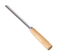 Extractor de núcleo de pera, descorazonador manual de acero inoxidable con mango de madera, perfecto para cocina, rebanar frutas, hacer jugos y servir enlatados