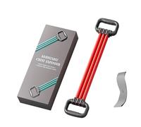 Extractor de pecho expansor de agarre ajustable, entrenador de fuerza, suministro de fitness, banda de resistencia, tensor de entrenamiento, equipo de ejercicio transportable