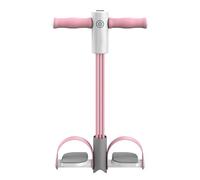 Extractor de pedales, cuerda de pedal de fitness, cuenta de voz, correa de yoga, resistente a desgarros, entrenador abdominal y de piernas para adolescentes mayores