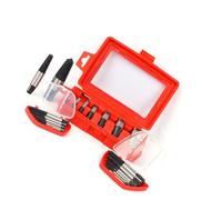 Extractor de perno de alta resistencia 8pcs Extractor de tornillo de tubo de grifo para materiales de tubería oxidada fuera de la distancia de tareas herramienta manual para generar