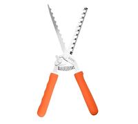 Extractor de piel de color plateado con costillas para cocina, accesorio para barbacoa, pelador ergonómico de costillas, para amantes de la barbacoa, cocineros, restaurantes, cocineros para el hogar