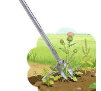 Extractor de Pilotes Antidoblable Herramienta de Extracción de Plantas Invasivas/Deshierbador, Extractor de Árboles Pequeños Portátil con Palanca Manual, Extractor