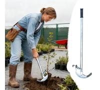Extractor de Pilotes Extractor de Árboles Manual de Palanca Vertical de 90 cm, Herramientas Curvas Ecológicas para Desherbar. Herramientas de Jardinería