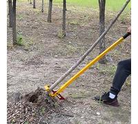 Extractor de pilotes Extractor flexible de estacas de madera, herramienta de extracción de postes agrícolas de metal - Kit de pinzas extractoras de árboles