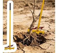 Extractor de Pilotes Herramienta de Extracción de Raíces de Árboles 130 cm, Arrancador de Tallos de Maíz Irrompible para Plantación y Desarraigo, Arrancador de Postes