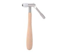 Extractor de Piñón de Reloj, Herramienta Profesional de Reparación de Movimientos de Relojes con de Madera de Haya y Acero Inoxidable, para Ruedas Centrales de 1,2 Mm a 1,8 Mm