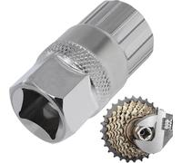 Extractor de Piñones y Cassette para Bicicleta,Herramienta de Desmontaje | Bloqueo ReparacióN Rueda Libre Bicicleta Compatible,Herramienta para Quitar Cassettes y piñones