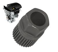 Extractor de poleas de motor 33: generador de herramientas manuales, extracción de piñón, herramienta eficiente para poleas | Accesorio de mantenimiento del vehículo para desmontar, regalo de