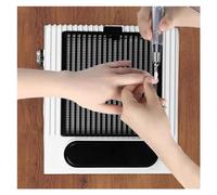 Extractor de polvo ventilación eléctrico for decoración uñas, aspirador colector for 80W Para salón y hogar