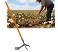 Extractor de Postes Desmalezadora Portátil de Metal Eficiente para Extraer Raíces Superficiales Sin Esfuerzo, Desbrozadora Agrícola para Tallos de Algodón y Raíces de Soja(L-148cm(58.3in))