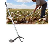 Extractor de Postes Desmalezadora Portátil de Metal Eficiente para Extraer Raíces Superficiales Sin Esfuerzo, Desbrozadora Agrícola para Tallos de Algodón y Raíces de Soja(L-103cm(40.6in))