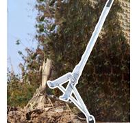 Extractor de postes en T, Estaca De Poste Y Extractor Raíces for Tocones Postes Madera Diente León Metal 100 Cm