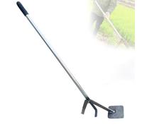 Extractor de postes resistente para extracción sin esfuerzo, herramienta de extracción de raíces de árbol pequeño, agarre antideslizante dentado, elevador de poste de 92 cm/132 cm para estacas de