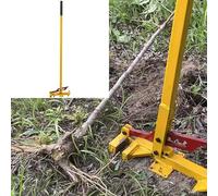 Extractor de raíces de Alta Resistencia, con mordaza Ajustable de 4 Posiciones, Ideal para Ahorrar Trabajo en la extracción de raíces de Tallos de maíz, Tabaco, algodón y plantones