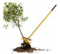 Extractor de raíces de árbol, herramienta resistente para quitar tocones para una fácil extracción de postes de valla rotos y estacas de nieve