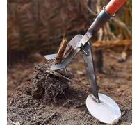 Extractor de raíces de árbol pequeño resistente, removedor de tocones de palanca de pie, herramienta de extracción de árboles para árboles, arbustos, enredaderas, espinas, postes de madera